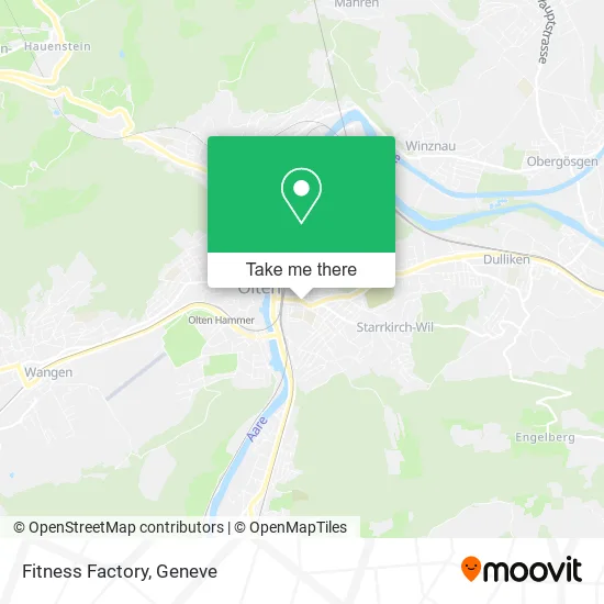 Fitness Factory map