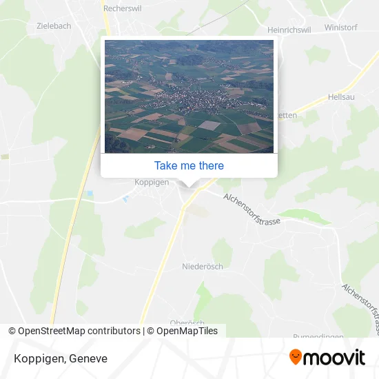 Koppigen map