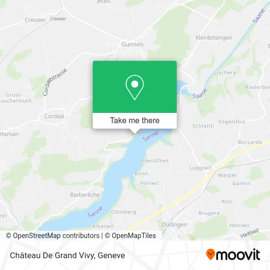 Château De Grand Vivy map