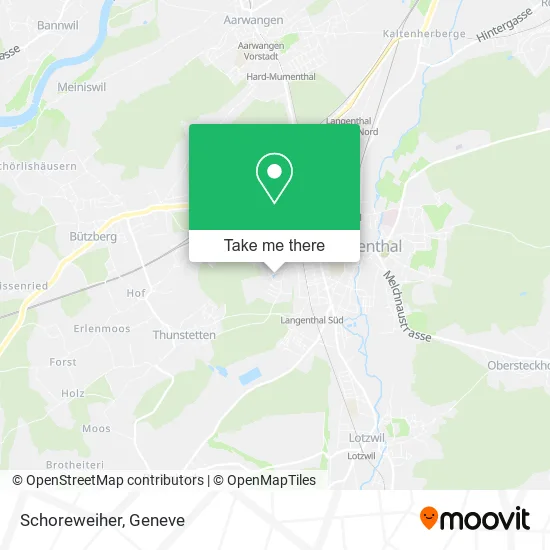 Schoreweiher map