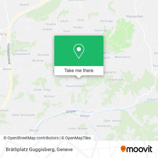 Brätliplatz Guggisberg map
