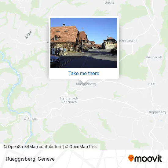 Rüeggisberg map