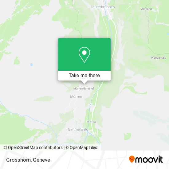 Grosshorn map