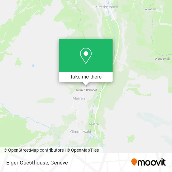 Eiger Guesthouse map