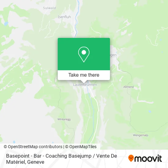 Basepoint - Bar - Coaching Basejump / Vente De Matériel map