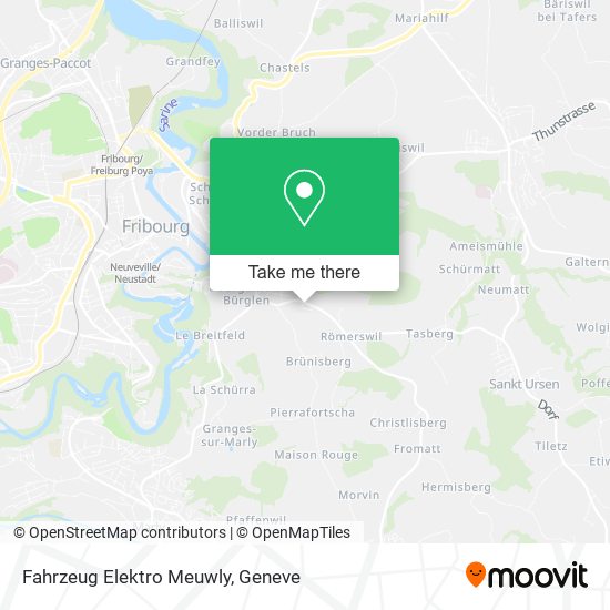 Fahrzeug Elektro Meuwly map