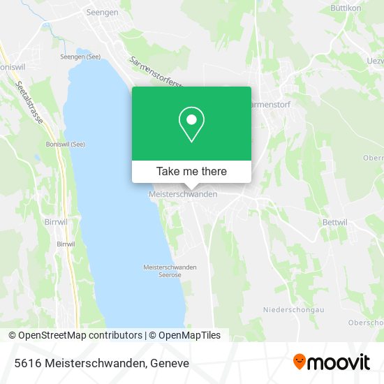 5616 Meisterschwanden map
