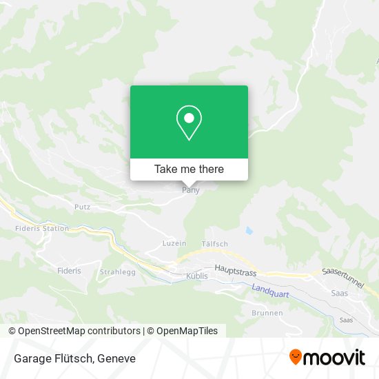 Garage Flütsch map