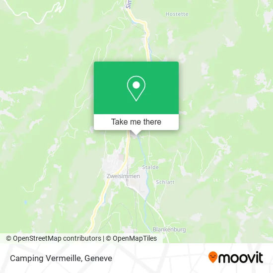 Camping Vermeille map