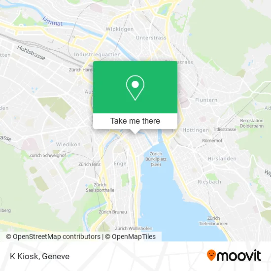 K Kiosk map