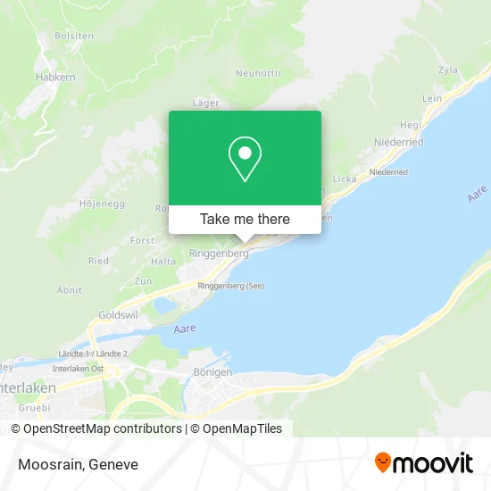 Moosrain map