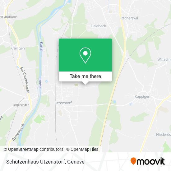 Schützenhaus Utzenstorf map