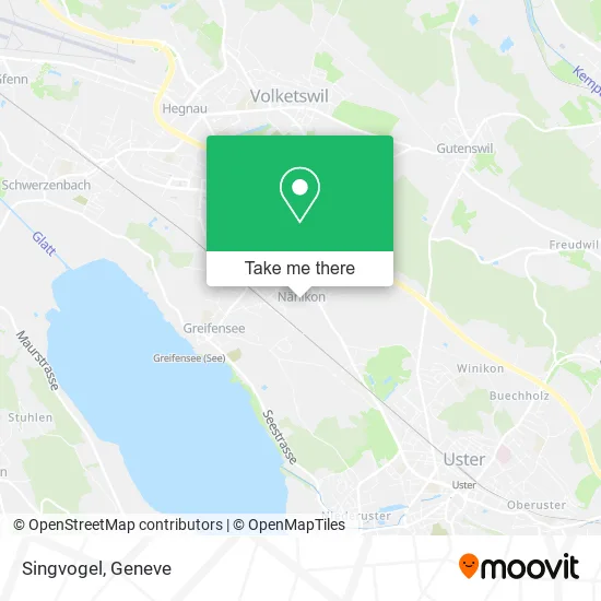 Singvogel map