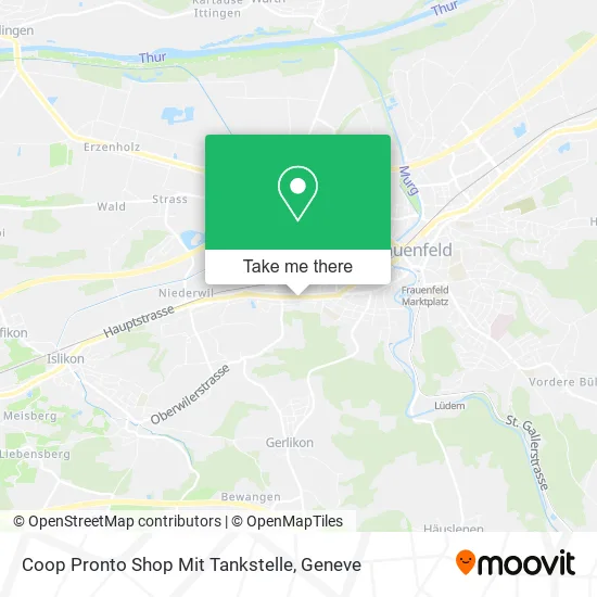 Coop Pronto Shop Mit Tankstelle map