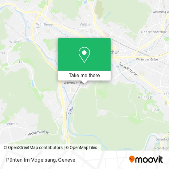 Pünten Im Vogelsang map