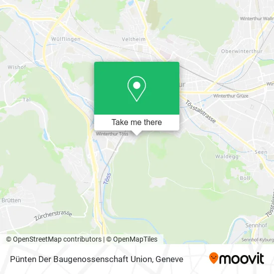 Pünten Der Baugenossenschaft Union map