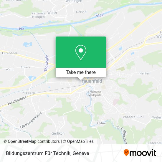 Bildungszentrum Für Technik map