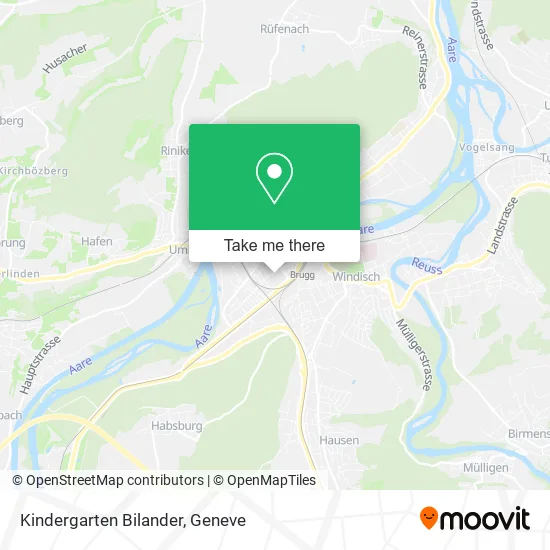 Kindergarten Bilander map