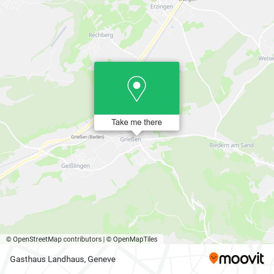 Gasthaus Landhaus map