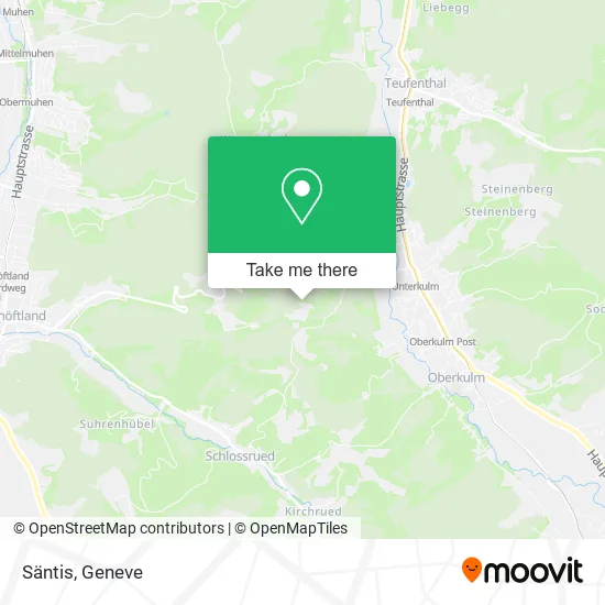 Säntis map