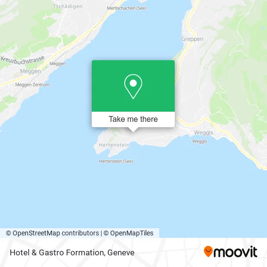 Hotel & Gastro Formation map