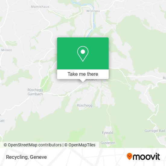 Recycling map