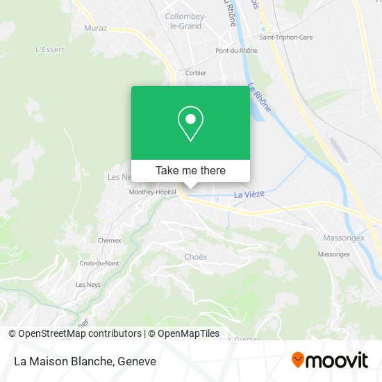 La Maison Blanche map