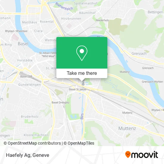 Haefely Ag map