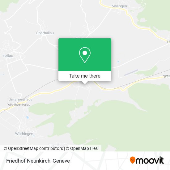 Friedhof Neunkirch map
