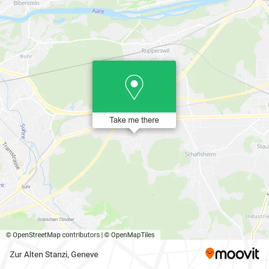 Zur Alten Stanzi map