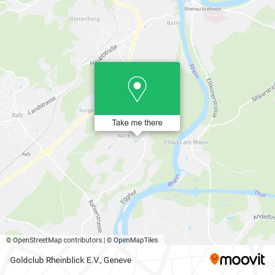 Goldclub Rheinblick E.V. map