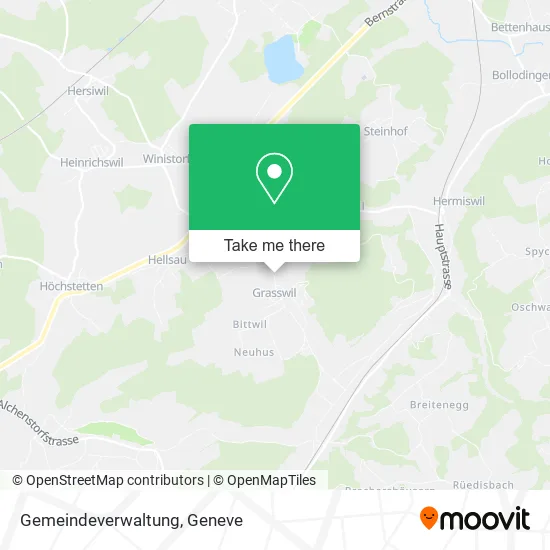 Gemeindeverwaltung map