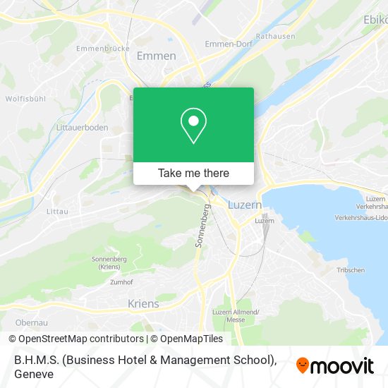B.H.M.S. (Business Hotel & Management School) map