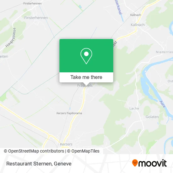 Restaurant Sternen map