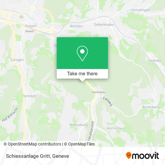 Schiessanlage Gritt map