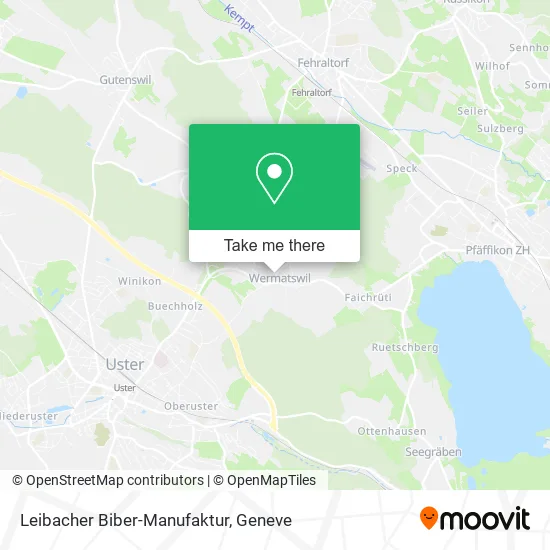 Leibacher Biber-Manufaktur map