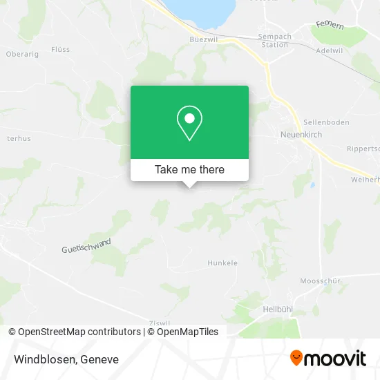 Windblosen map