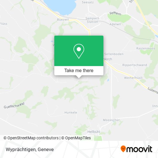 Wyprächtigen map