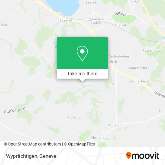 Wyprächtigen map
