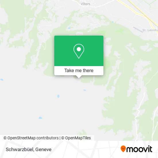 Schwarzbüel map