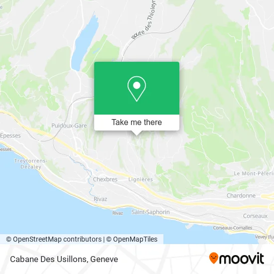 Cabane Des Usillons map