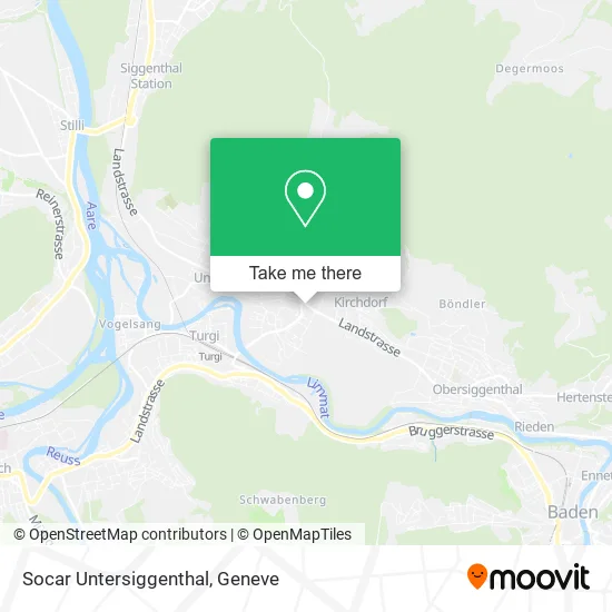 Socar Untersiggenthal map