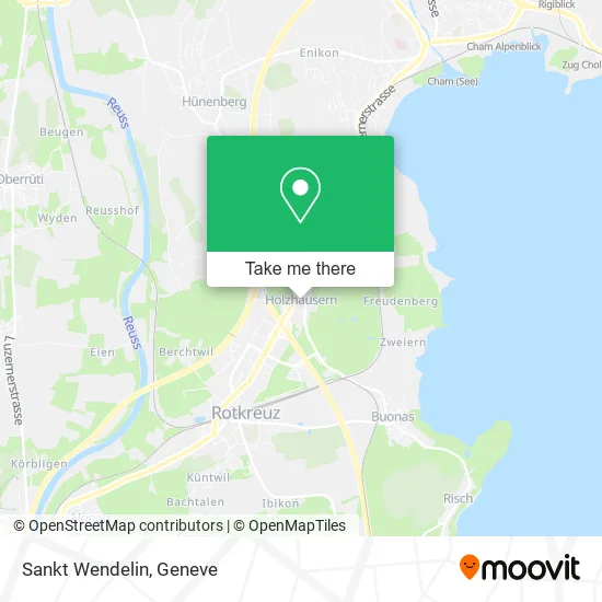 Sankt Wendelin map