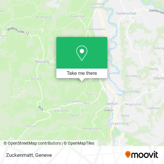Zuckenmatt map