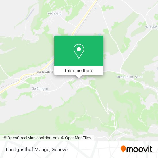 Landgasthof Mange map