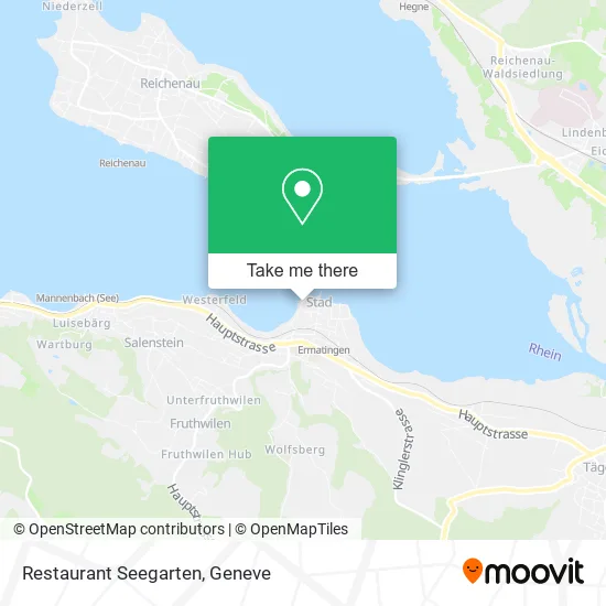 Restaurant Seegarten map