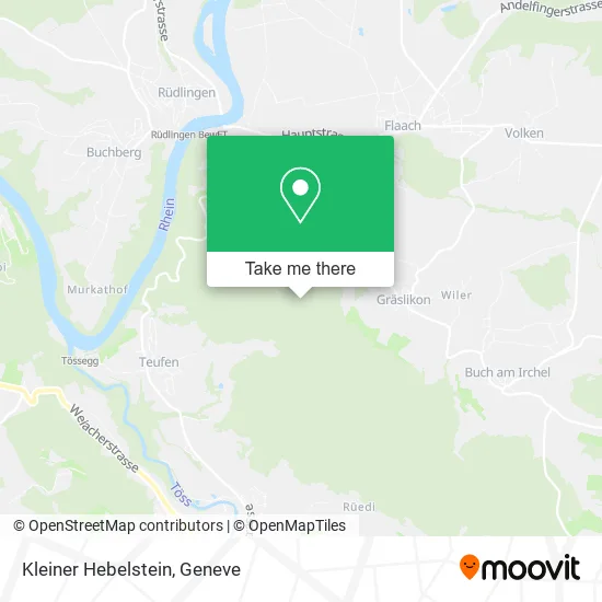 Kleiner Hebelstein map