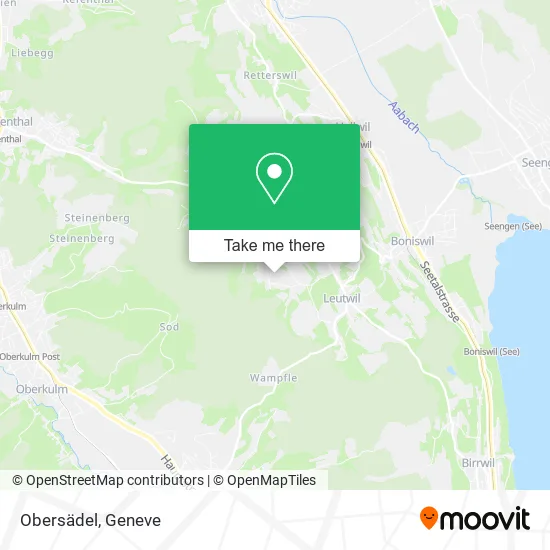 Obersädel map