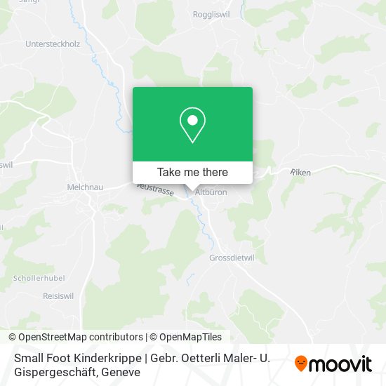 Small Foot Kinderkrippe | Gebr. Oetterli Maler- U. Gispergeschäft map