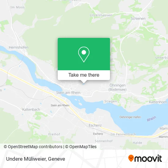 Undere Müliweier map